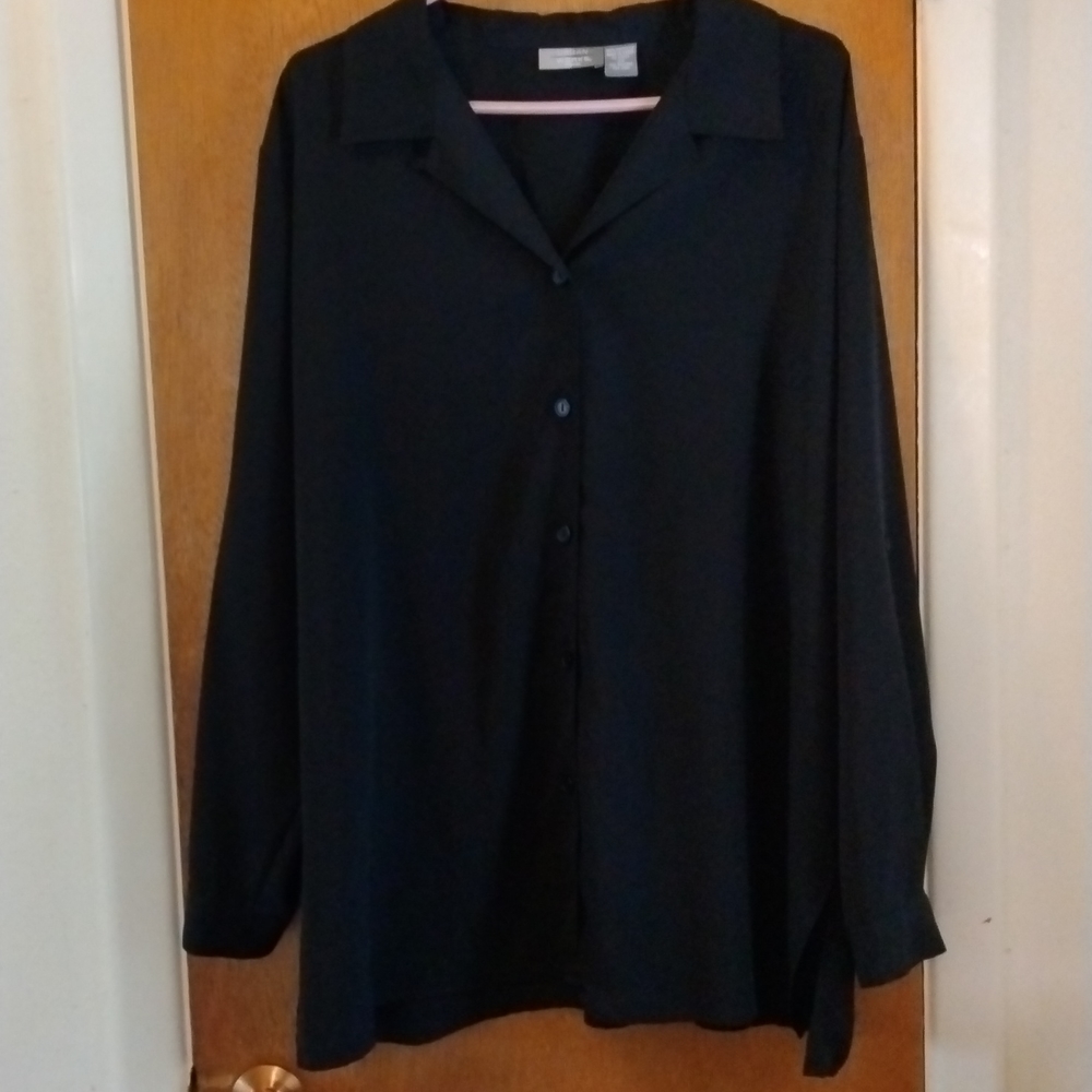 Tab Sleeve Top Urban Works Woman Sz. 3X